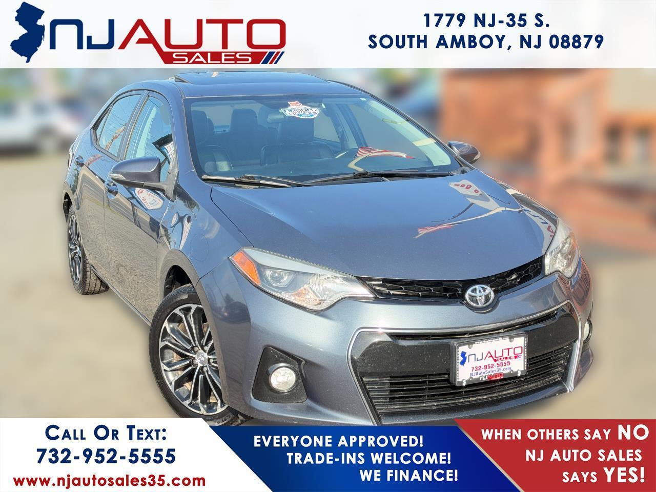 Toyota Corolla S Plus 4D Sedan 2014
