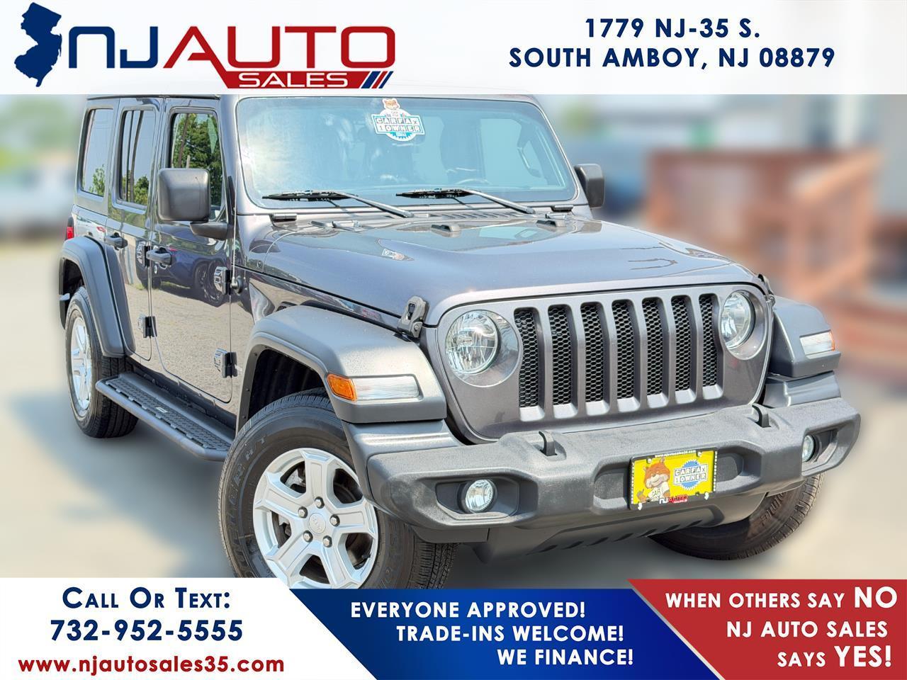 2018 Jeep Wrangler Unlimited Sport S 4x4