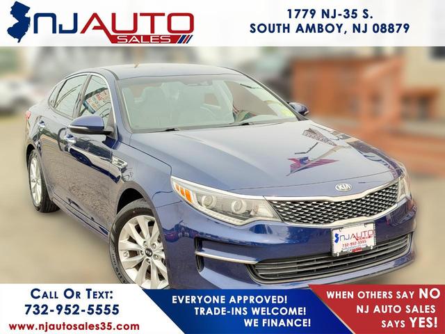 Horizon Blue 2017 Kia Optima Sedan Front-Wheel Drive Automatic