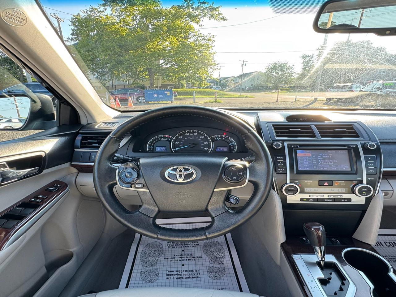Toyota Camry 4dr Sedan XLE Auto 2012
