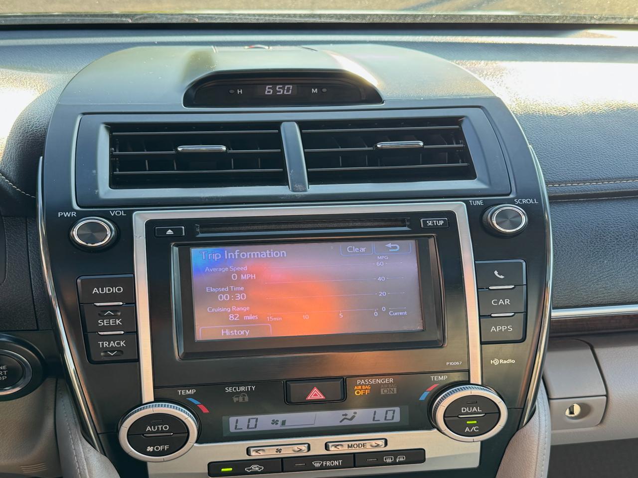 Toyota Camry 4dr Sedan XLE Auto 2012