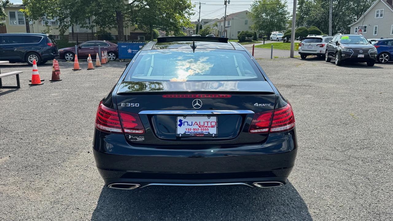 Mercedes-Benz E-Class 2dr Cpe E 350 4MATIC 2014