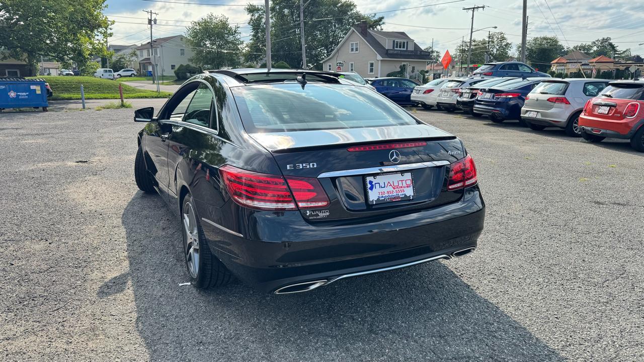 Mercedes-Benz E-Class 2dr Cpe E 350 4MATIC 2014