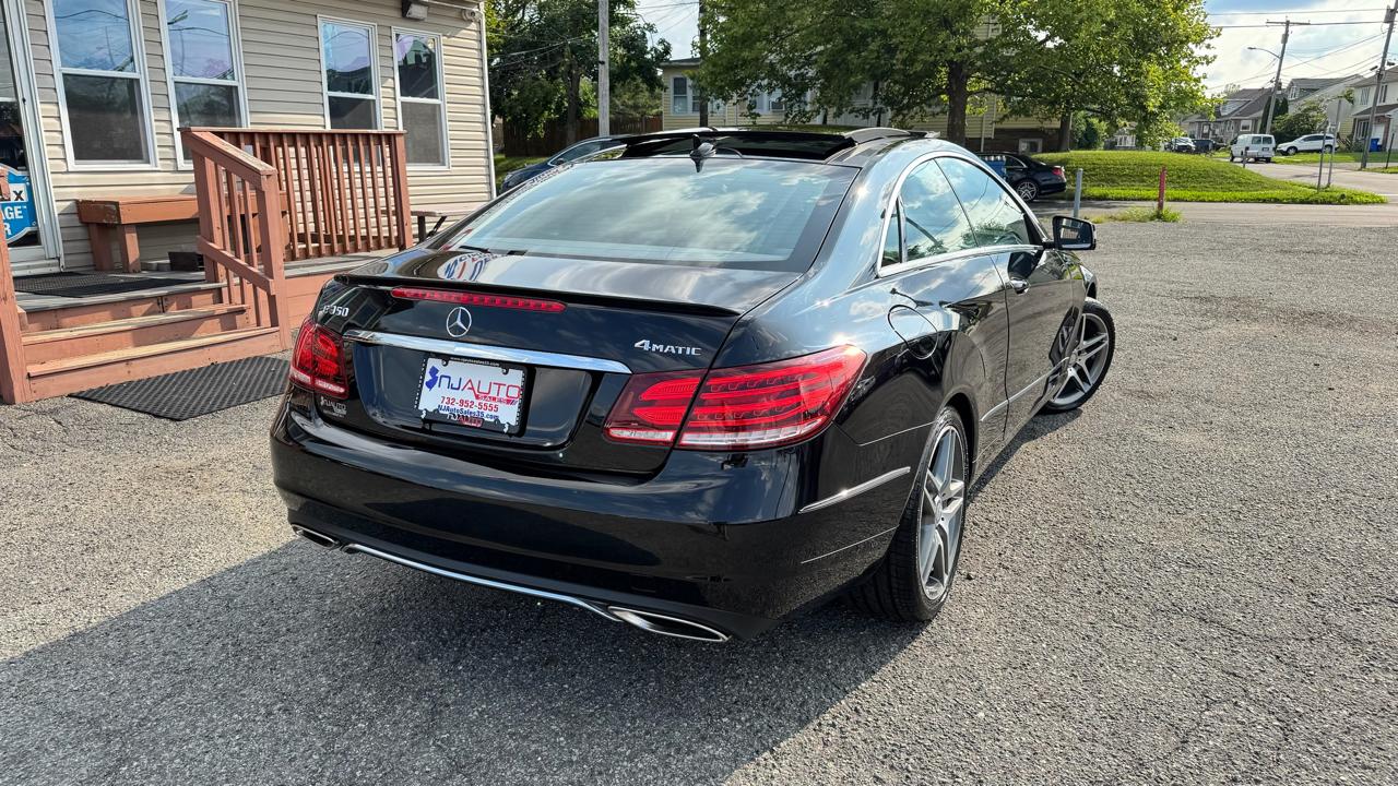 Mercedes-Benz E-Class 2dr Cpe E 350 4MATIC 2014