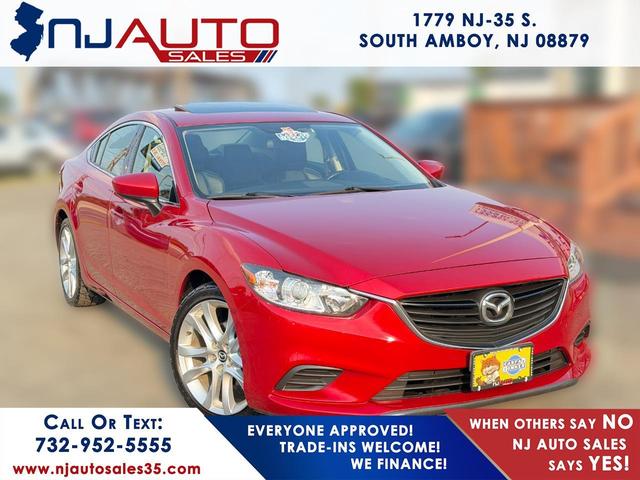 Soul Red Metallic 2015 Mazda MAZDA6 Sedan Front-Wheel Drive Automatic