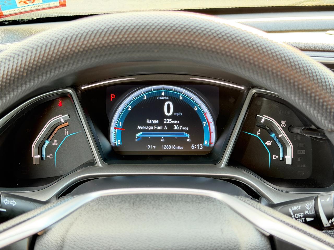 Honda Civic Coupe 2dr CVT EX-T 2016