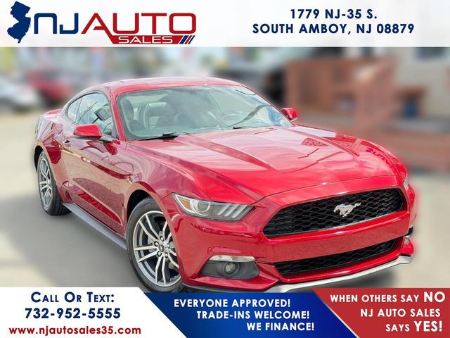 Ruby Red Metallic Tinted Clearcoat 2015 Ford Mustang Coupe Rear-Wheel Drive Automatic