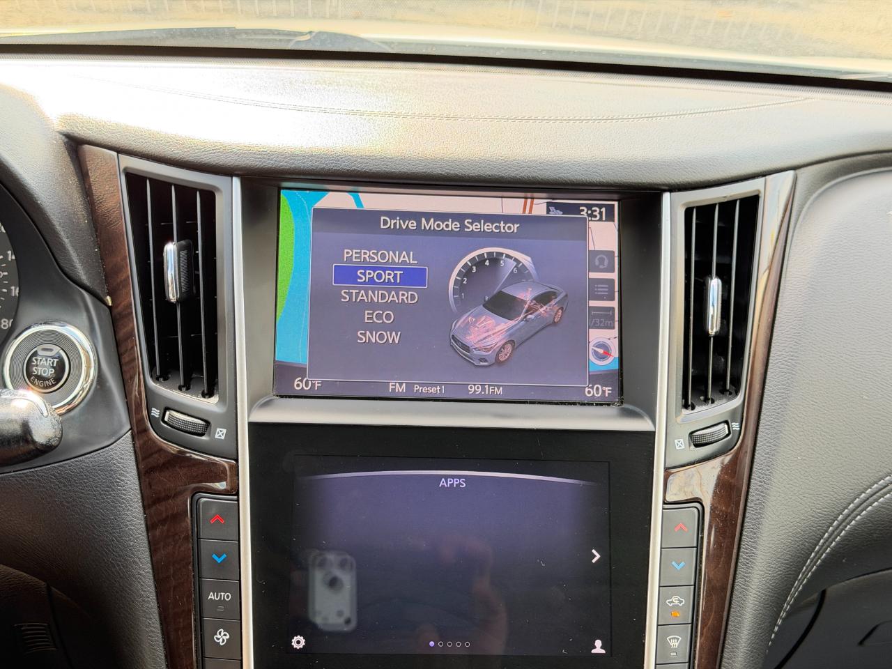 Infiniti Q50 3.0t LUXE AWD 2018