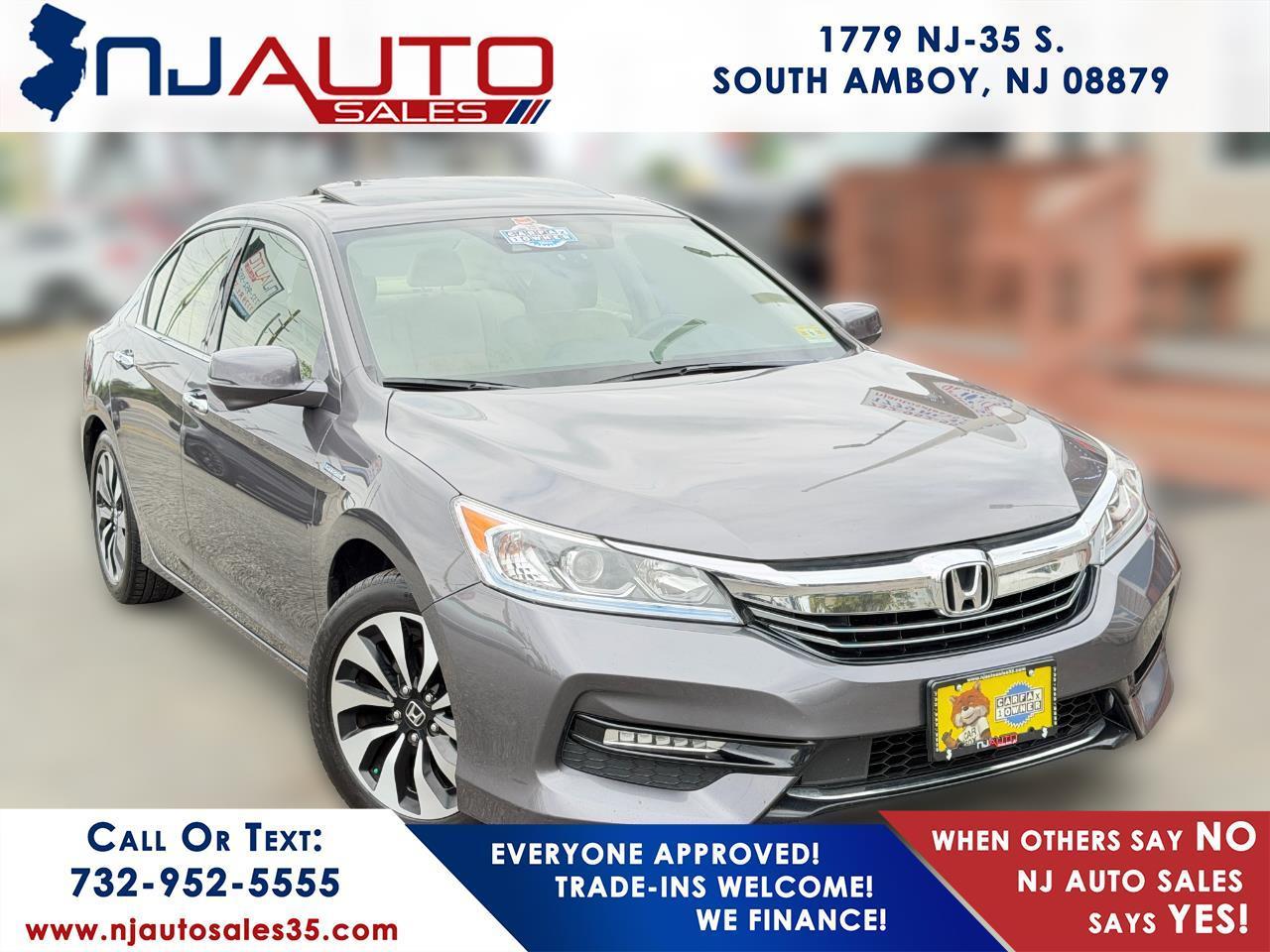 2017 Honda Accord Hybrid EX-L Sedan