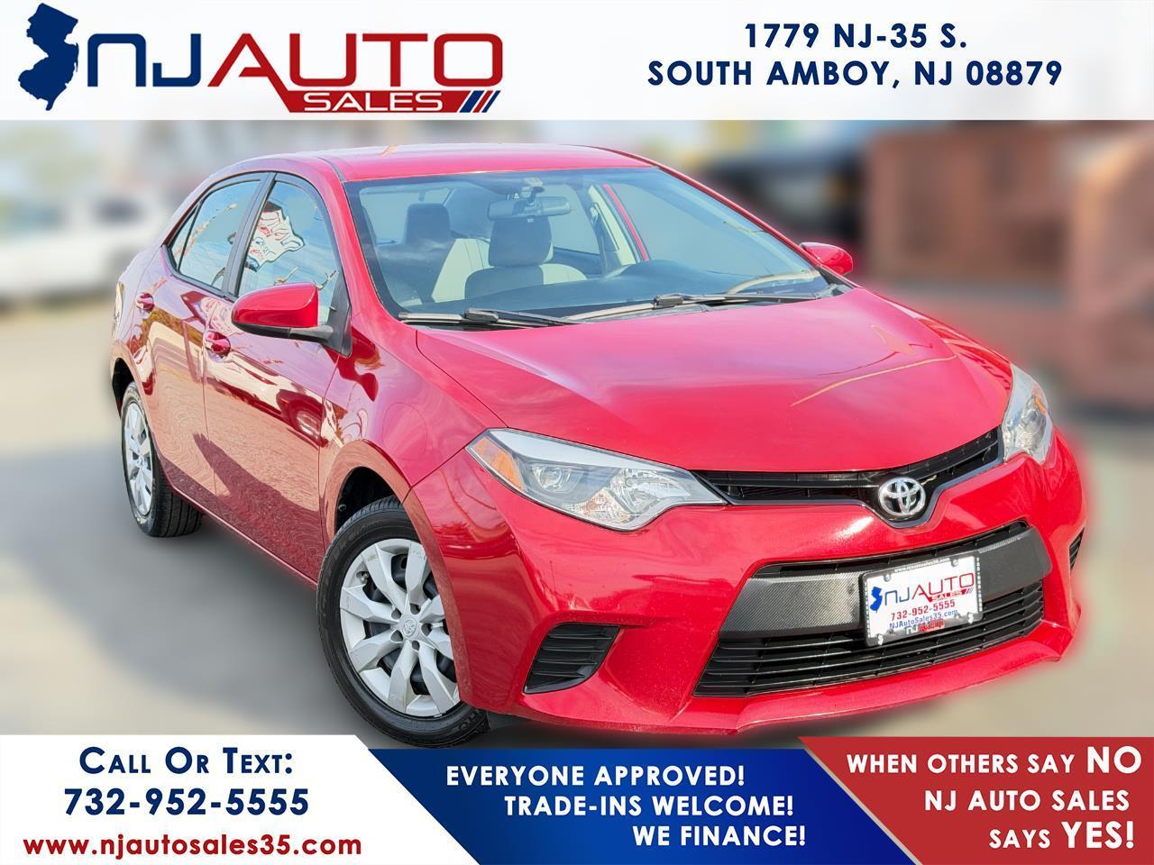 Toyota Corolla 4dr Sedan LE Auto 2014