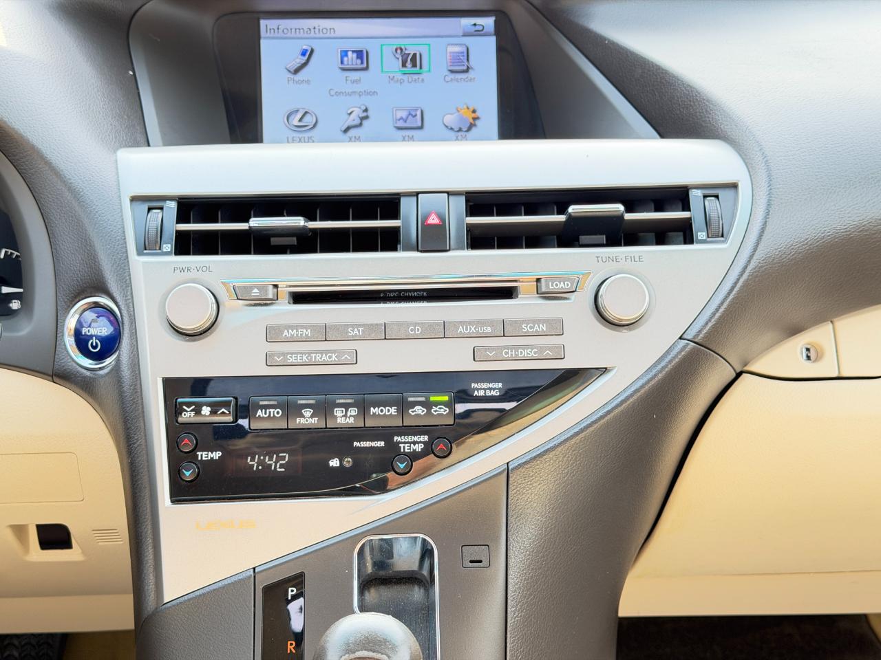 Lexus RX 450h AWD 4dr Hybrid 2012