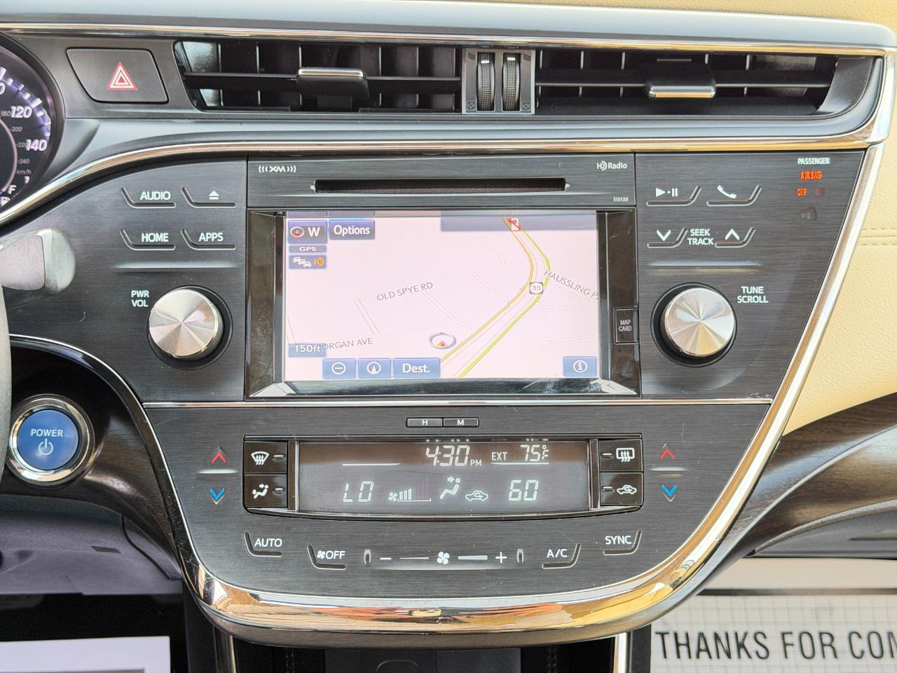Toyota Avalon Hybrid 4dr Sdn XLE Premium (Natl) 2016