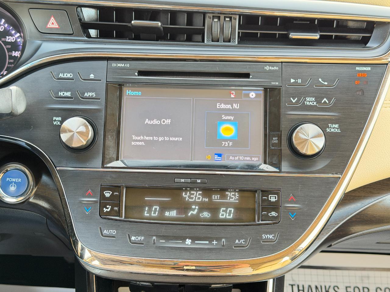 Toyota Avalon Hybrid 4dr Sdn XLE Premium (Natl) 2016