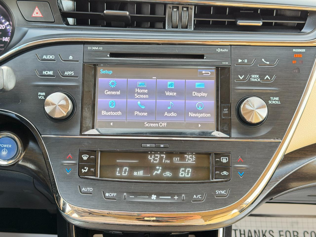 Toyota Avalon Hybrid 4dr Sdn XLE Premium (Natl) 2016