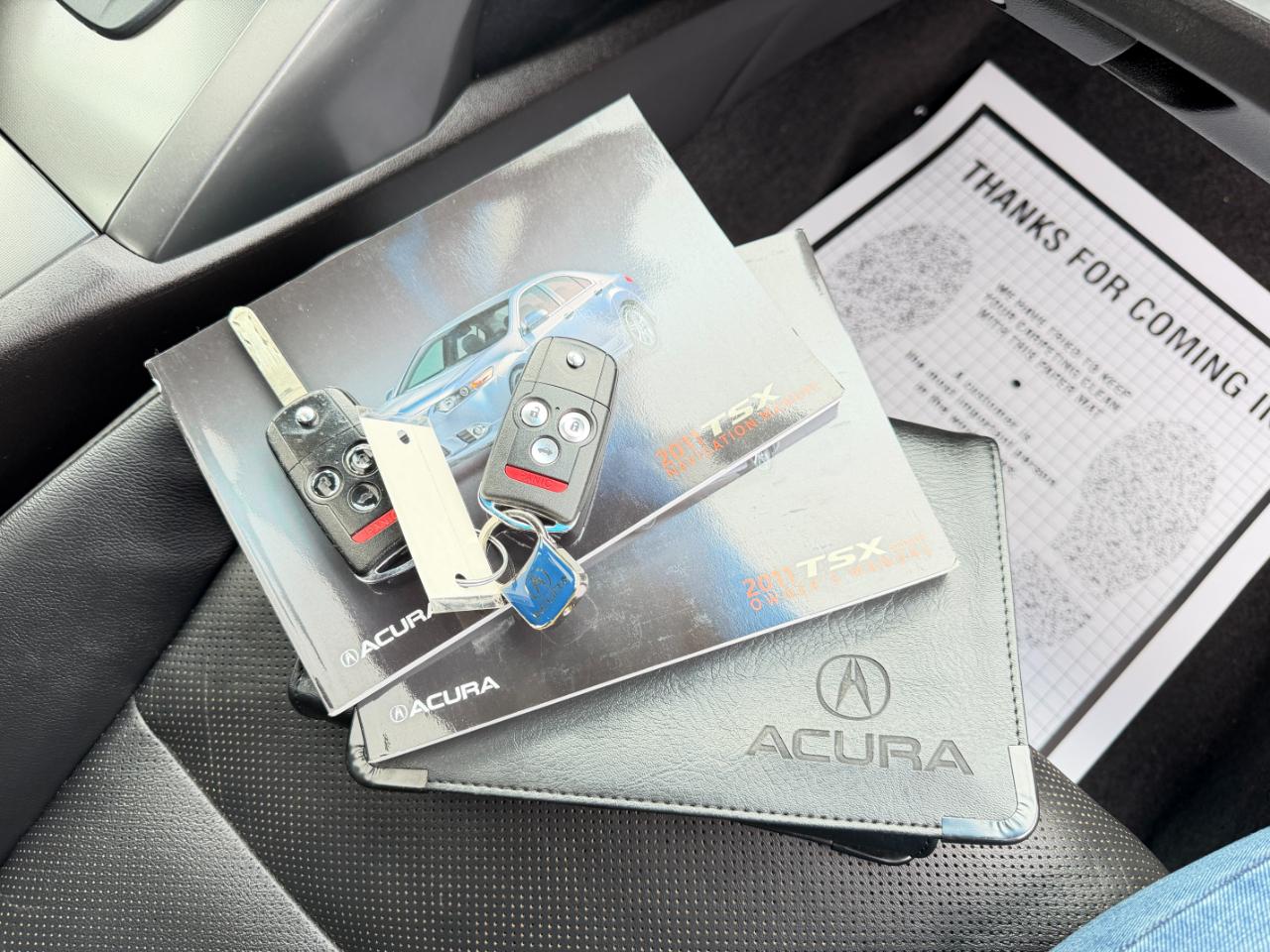 Acura TSX 4dr Sdn I4 Auto Tech Pkg 2011