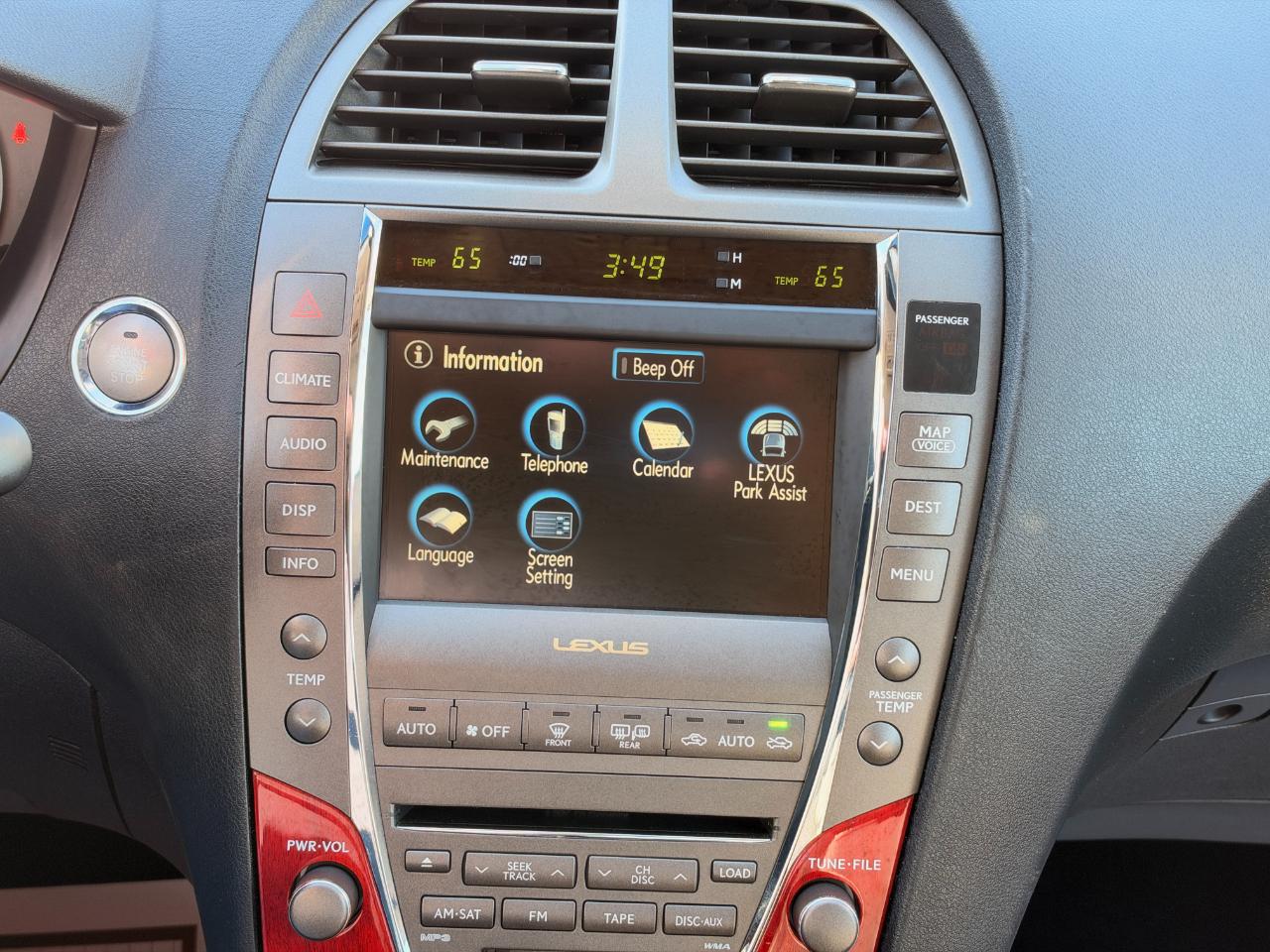 Lexus ES 350 4dr Sdn 2007