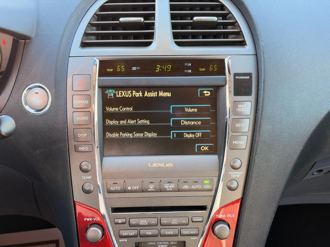 Lexus ES 350 4dr Sdn 2007
