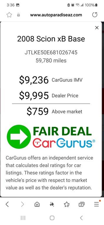 Scion xB Wagon 2008 Scion xB Wagon 2008