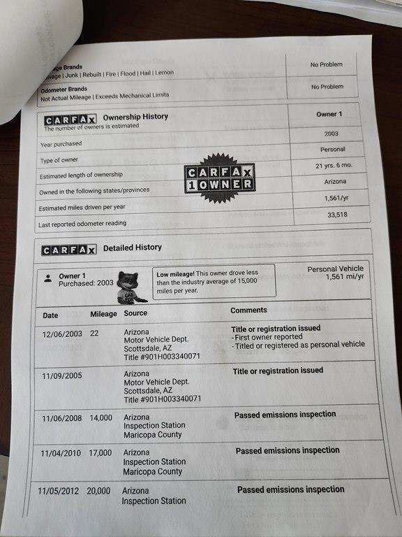 Porsche 911 Carrera Cabriolet 2003