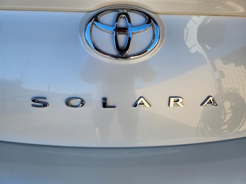 Toyota Camry Solara SLE 2D Convertible V6 2008