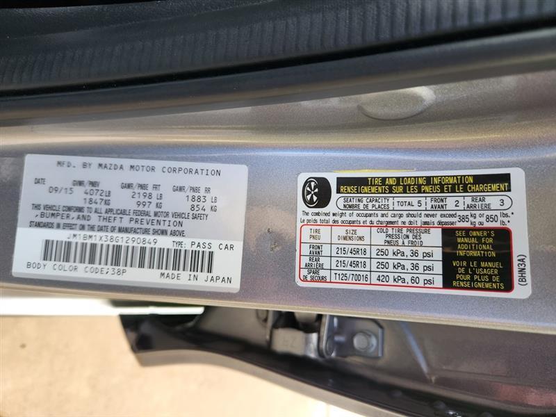 Mazda MAZDA3 s Grand Touring 2016