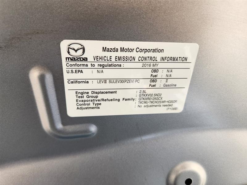 Mazda MAZDA3 s Grand Touring 2016