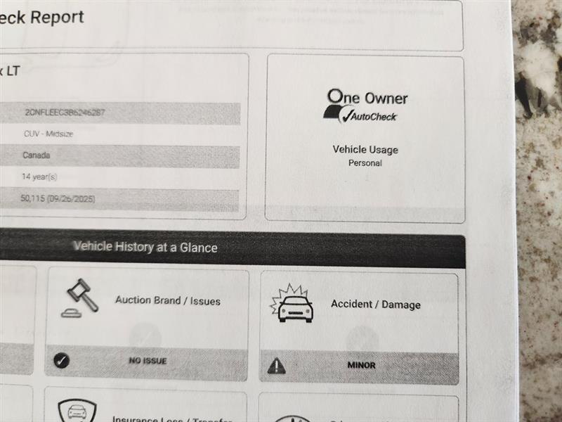 Chevrolet Equinox LT AWD 2011