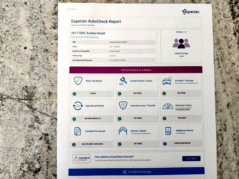 GMC Acadia Denali FWD 2017