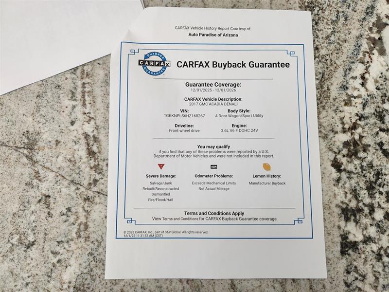 GMC Acadia Denali FWD 2017