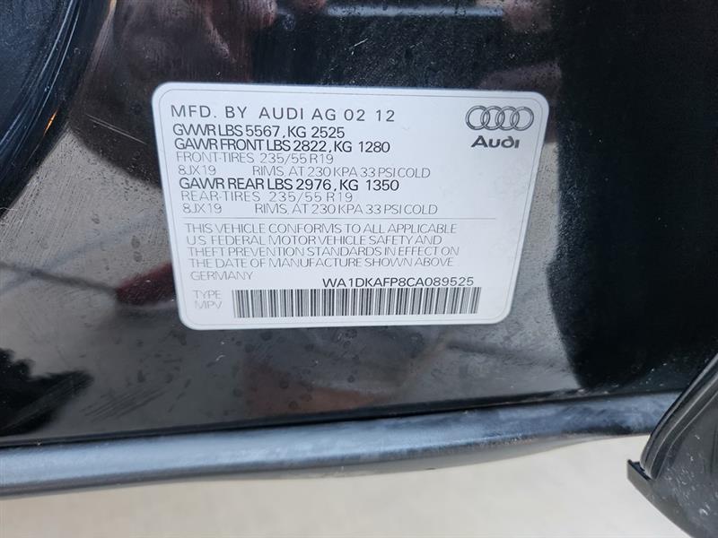 Audi Q5 3.2 quattro Premium 2012