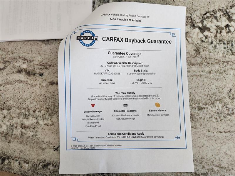 Audi Q5 3.2 quattro Premium 2012