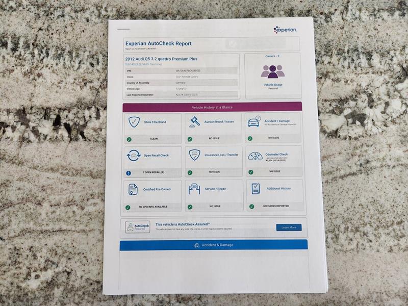 Audi Q5 3.2 quattro Premium 2012