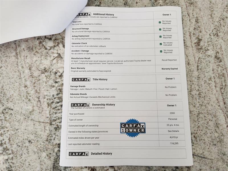 Toyota Tundra Limited Access Cab 2WD 2000