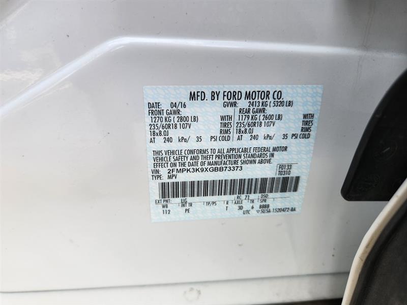 Ford Edge Titanium 2016