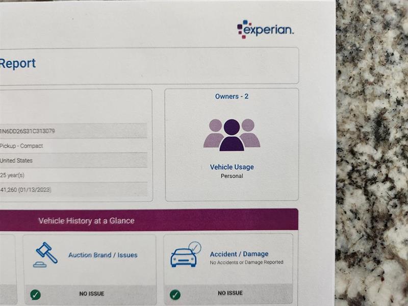 Nissan Frontier XE King Cab 2WD 2001