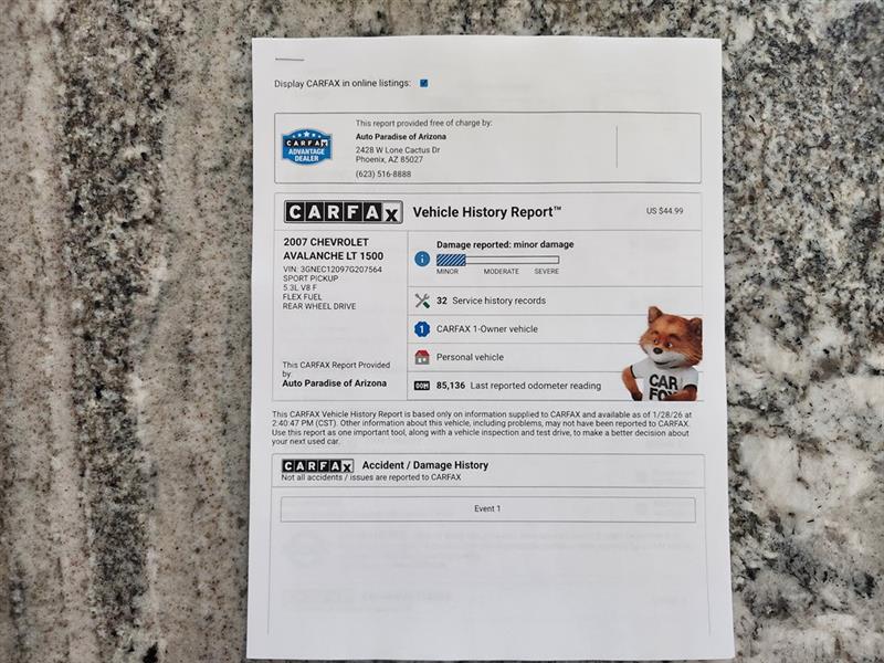 Chevrolet Avalanche LT 2007