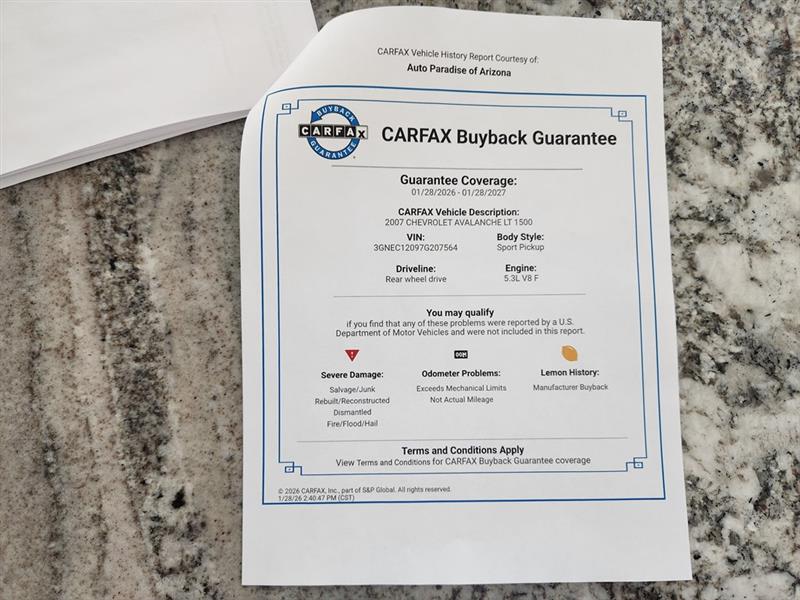 Chevrolet Avalanche LT 2007