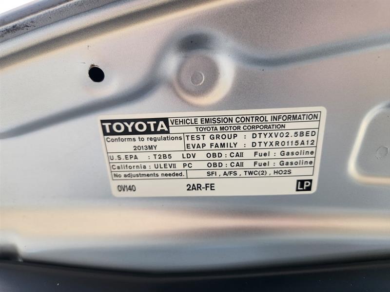 Toyota Camry SE 2013