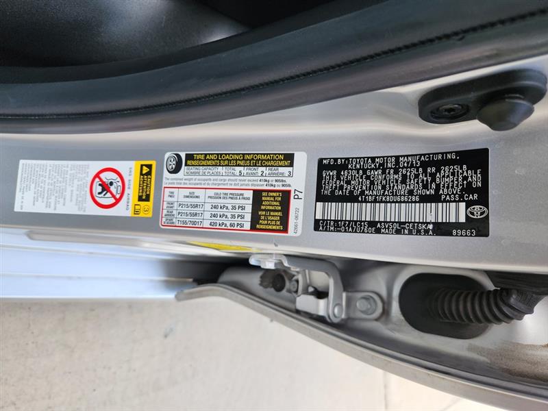 Toyota Camry SE 2013