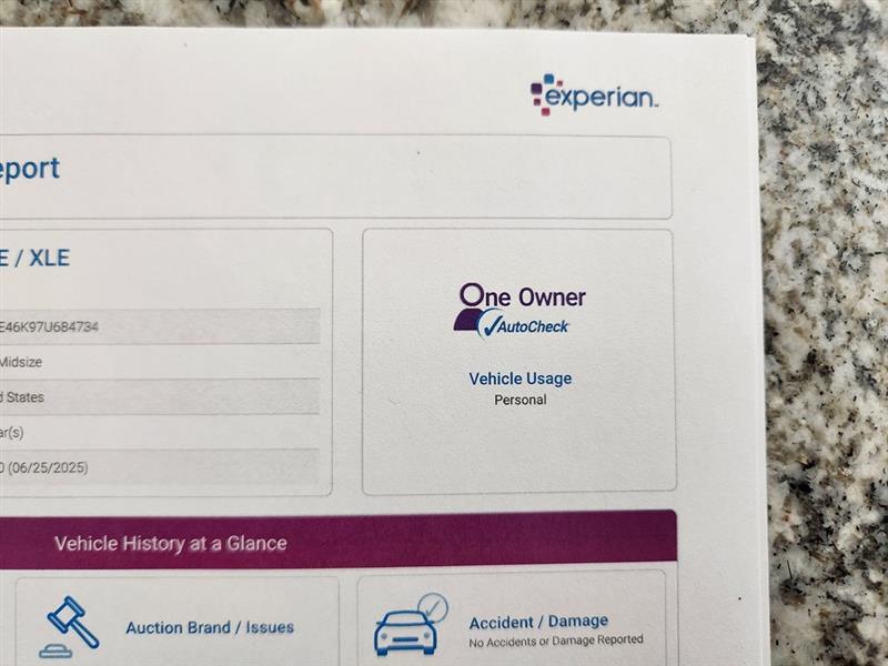 Toyota Camry XLE 2007