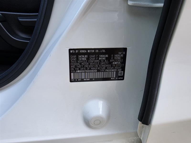 Honda Fit EX CVT 2016