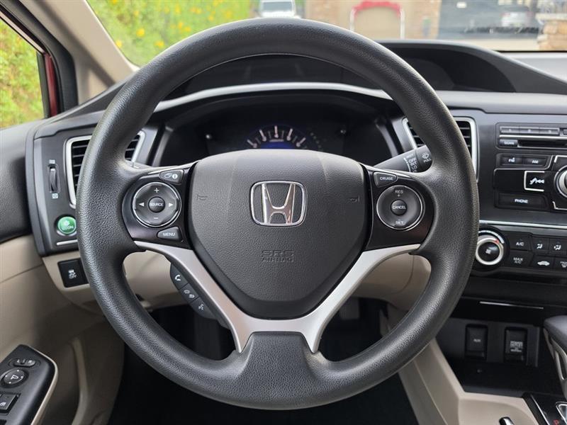 Honda Civic LX Sedan 5-Speed AT 2013