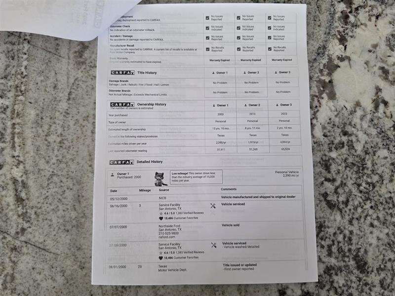 Ford F-150 XL Reg. Cab Long Bed 2WD 2000