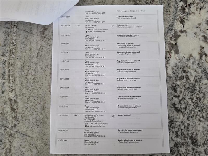 Ford F-150 XL Reg. Cab Short Bed 2WD 2000