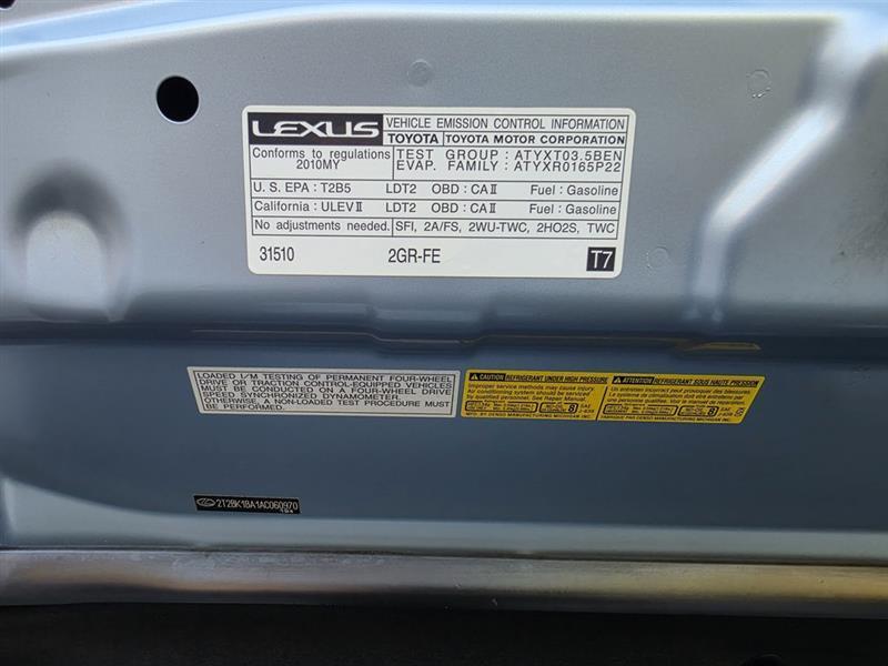 Lexus RX 350 AWD 2010