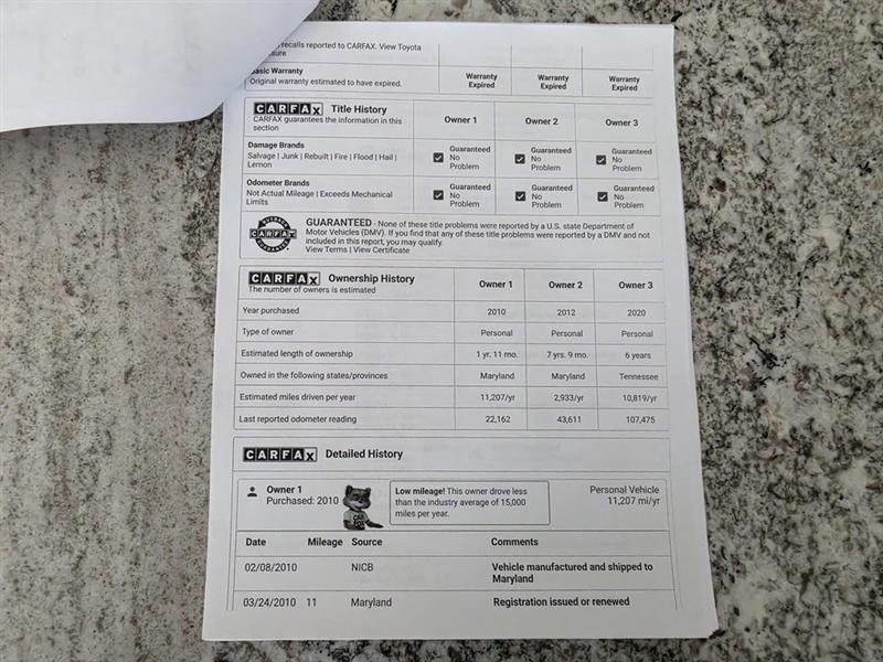 Toyota RAV4 Limited V6 4WD 2010