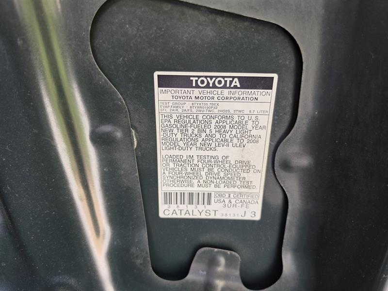 Toyota Sequoia SR5 5.7L 4WD 2008