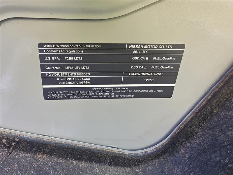 Nissan Rogue AWD SL 2011