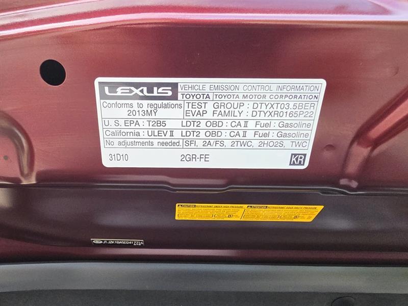 Lexus RX 350 FWD 2013