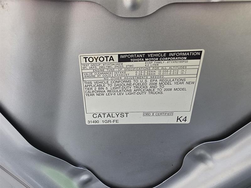 Toyota Tacoma PreRunner Double Cab V6 Auto 2WD 2008